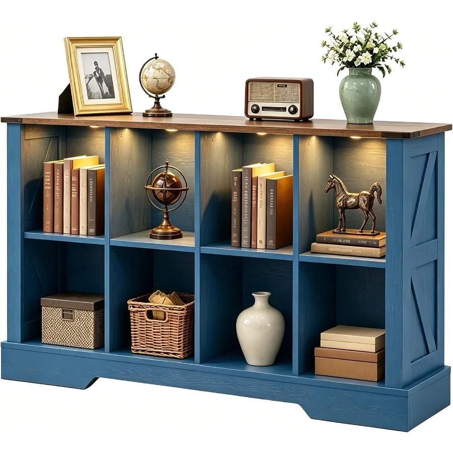 Storage & Organization - 8 Bölmeli Depolama Ünitesi, LED Işıklı