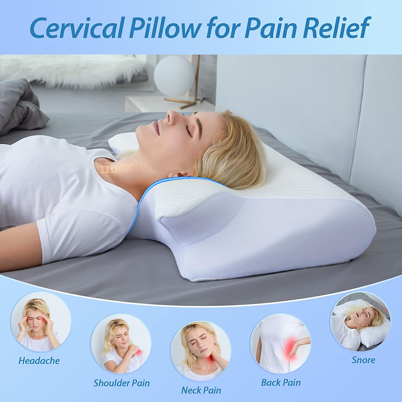 Yeni Hafızalı Köpük Boyun Yast - Memory Foam Orthopedic Pillow Neck Pain incelemesi ve fiyatı
