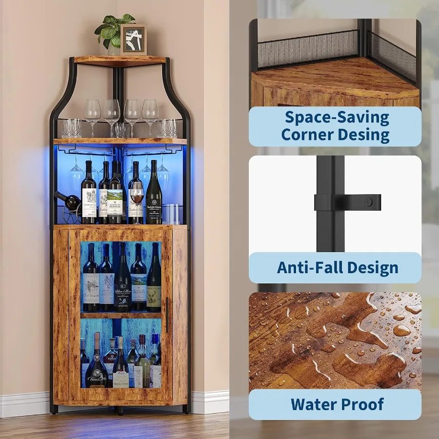 Ev Kullanımı İçin Köşe Bar Dol - Lighting incelemesi ve fiyatı