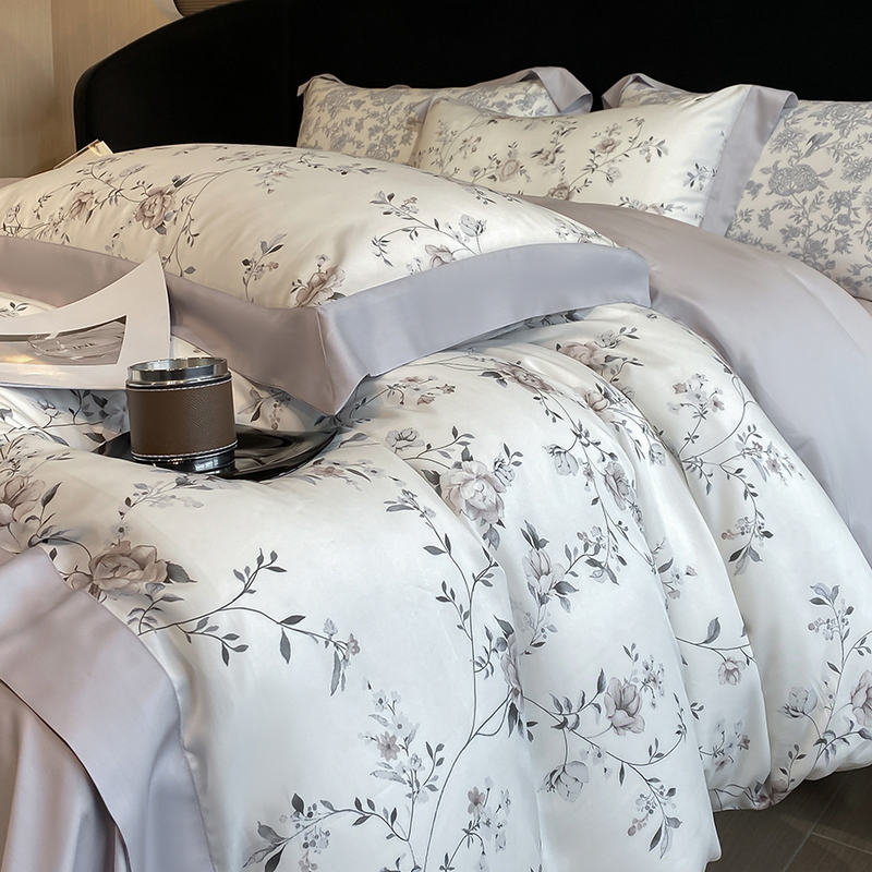 Lüks Dijital Baskı Çiçekler ve - Aesthetic Floral Duvet Cover incelemesi ve fiyatı