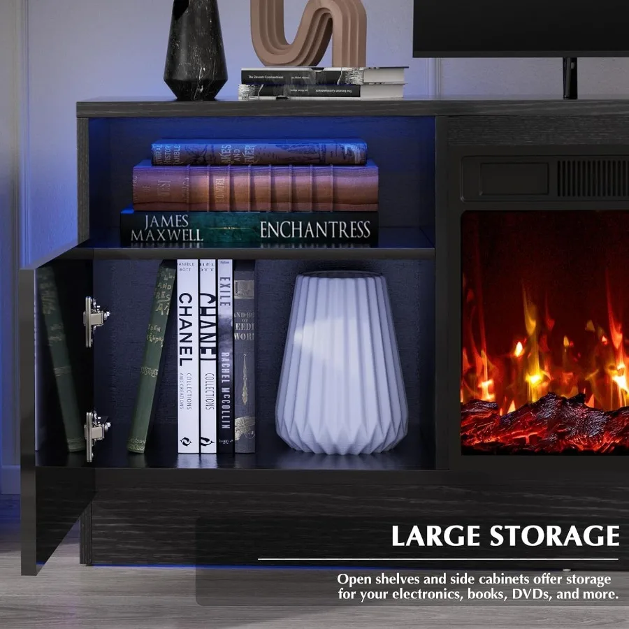 Şömineli, ahşap, siyah renkli, - Storage & Organization incelemesi ve fiyatı